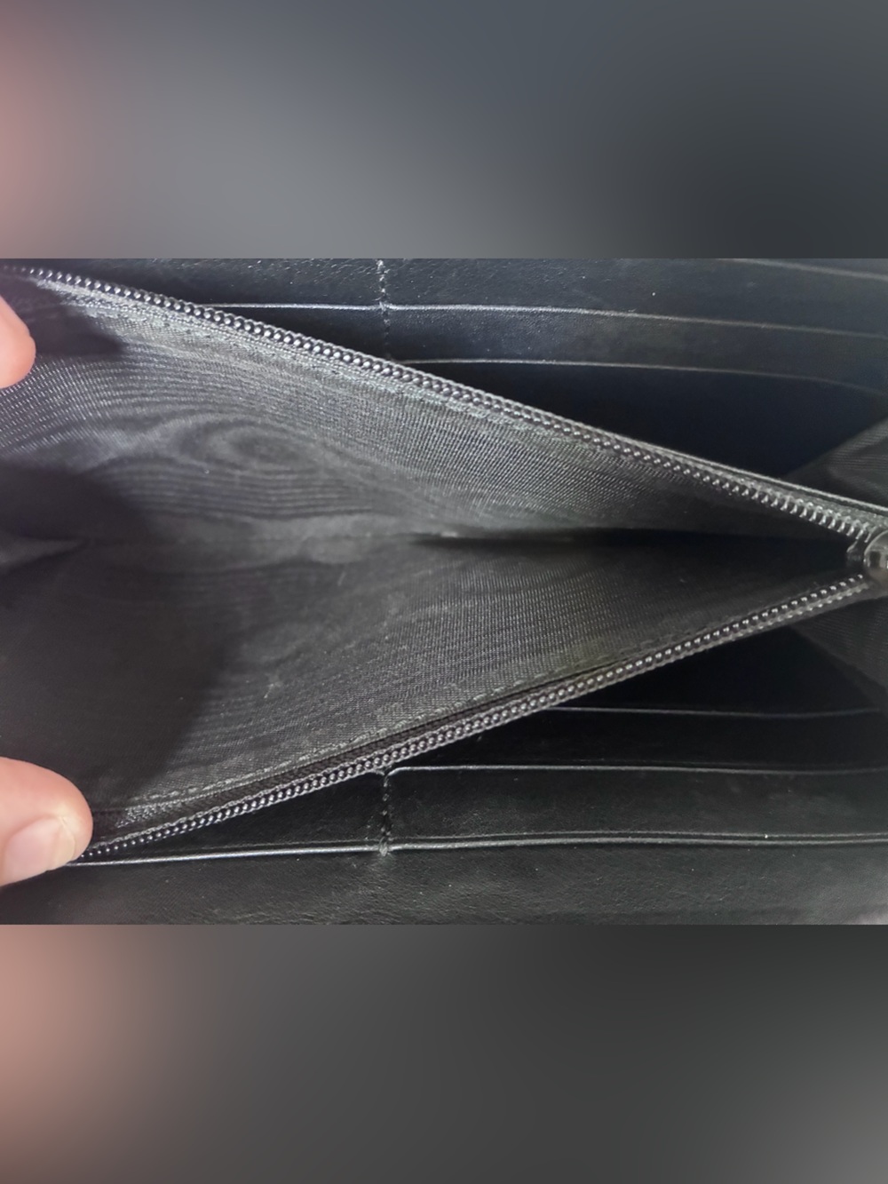 GUCCI Micro Guccissima Black Wallet - Picture 4 of 10